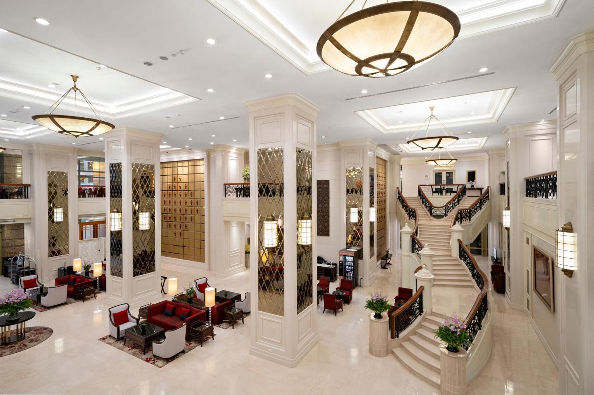 Grande Centre Point Hotel Ratchadamri Bangkok Exteriér fotografie Lobby